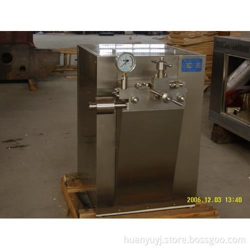 High Pressure Homogenization (GJB)
